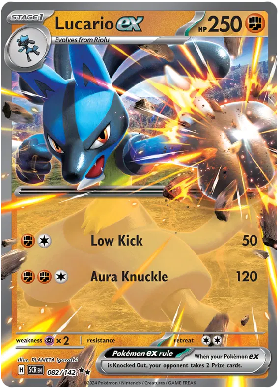 Lucario ex 82/142