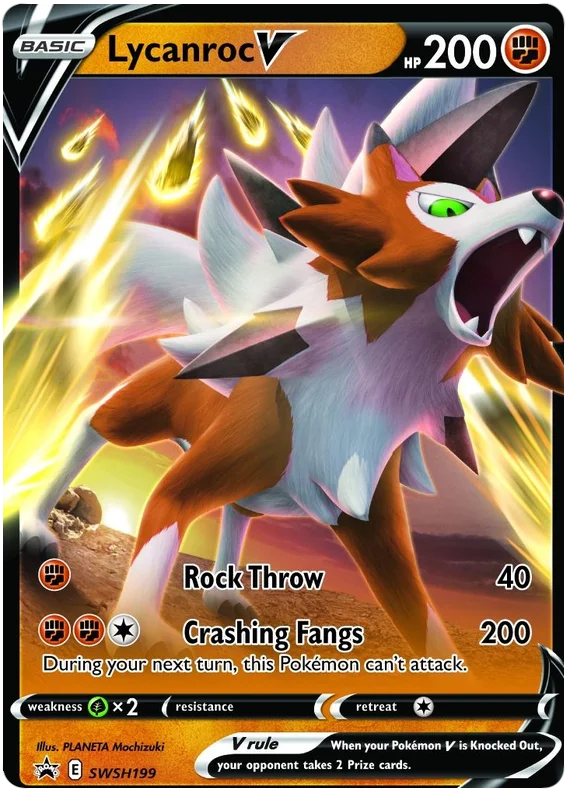 Lycanroc V SWSH199