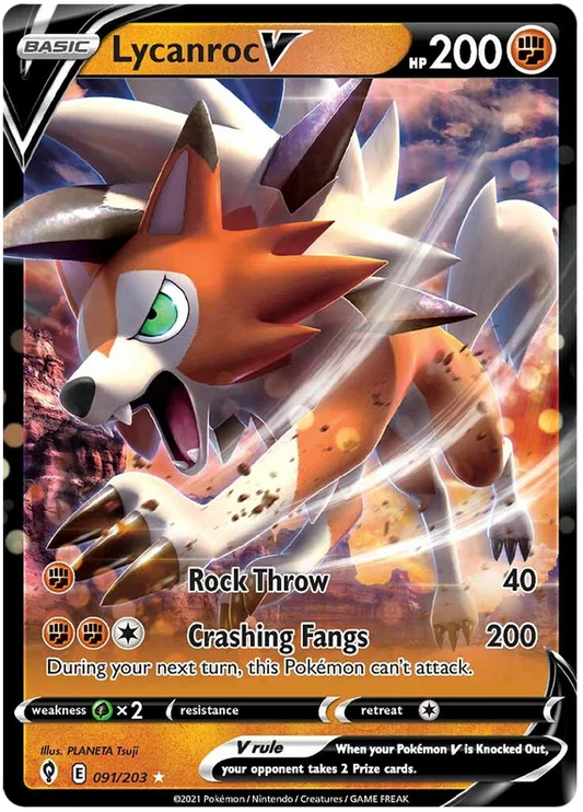 Lycanroc V 91/203