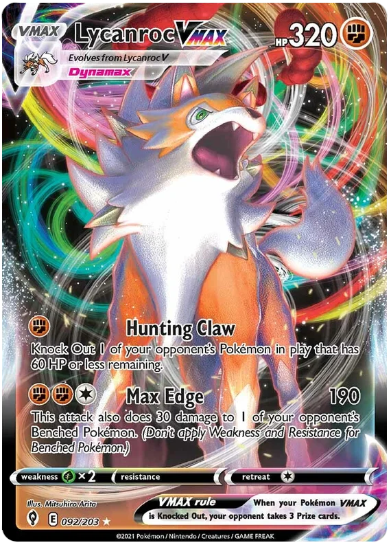 Lycanroc VMAX 92/203