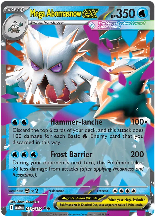 Mega Abomasnow ex 36/132