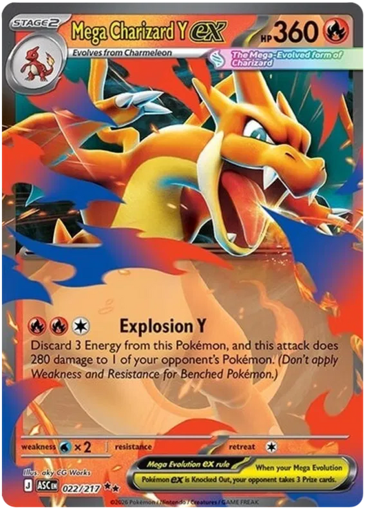 Mega Charizard Y ex 22/217