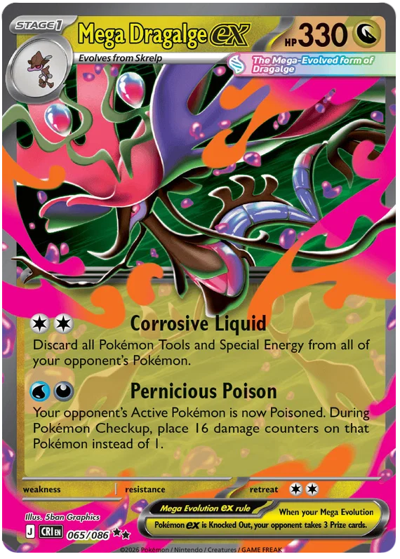 Mega Dragalge ex 65/86