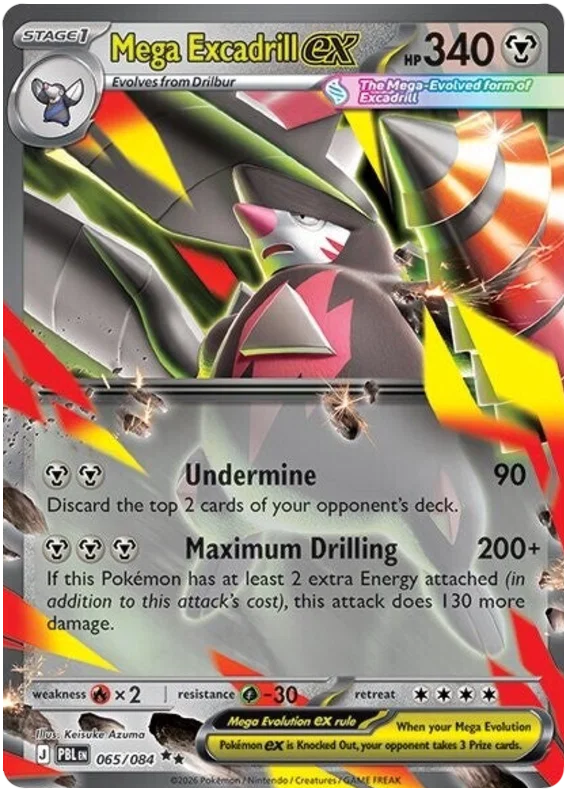 Mega Excadrill ex 65/84
