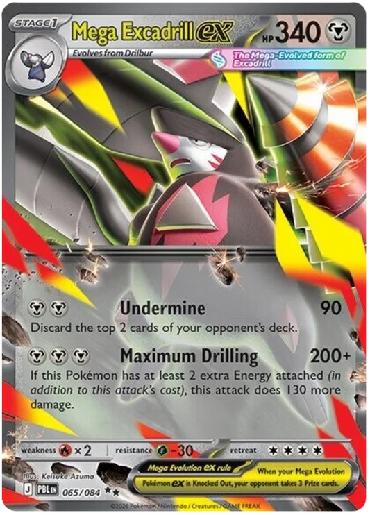 Mega Excadrill ex 65/84