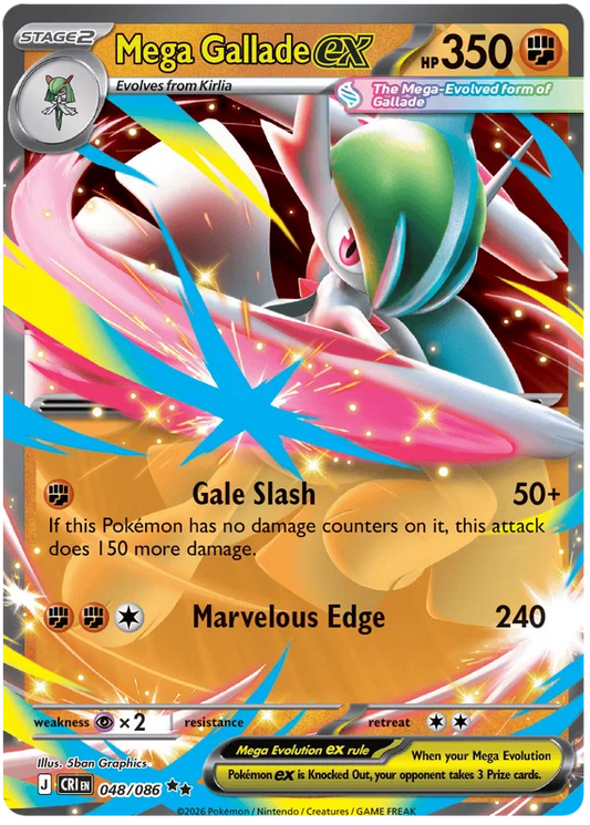 Mega Gallade ex 48/86