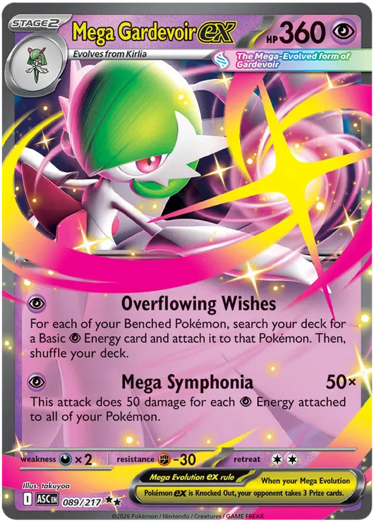 Mega Gardevoir ex 89/217