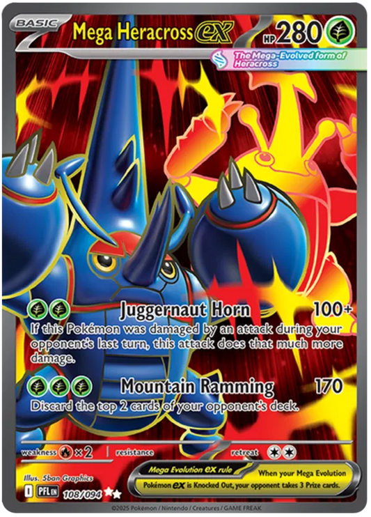 Mega Heracross ex 108/94