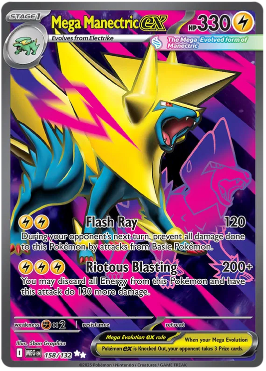 Mega Manectric ex 158/132