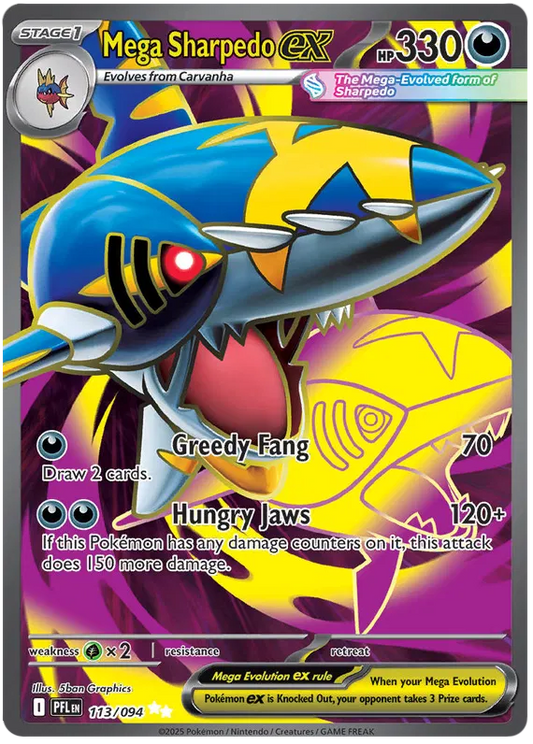 Mega Sharpedo ex 113/94