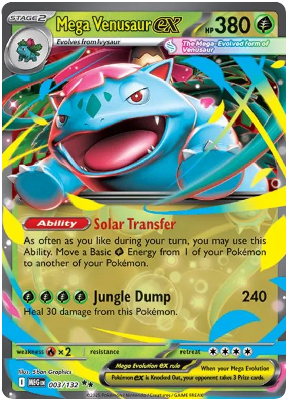 Mega Venusaur ex 3/132
