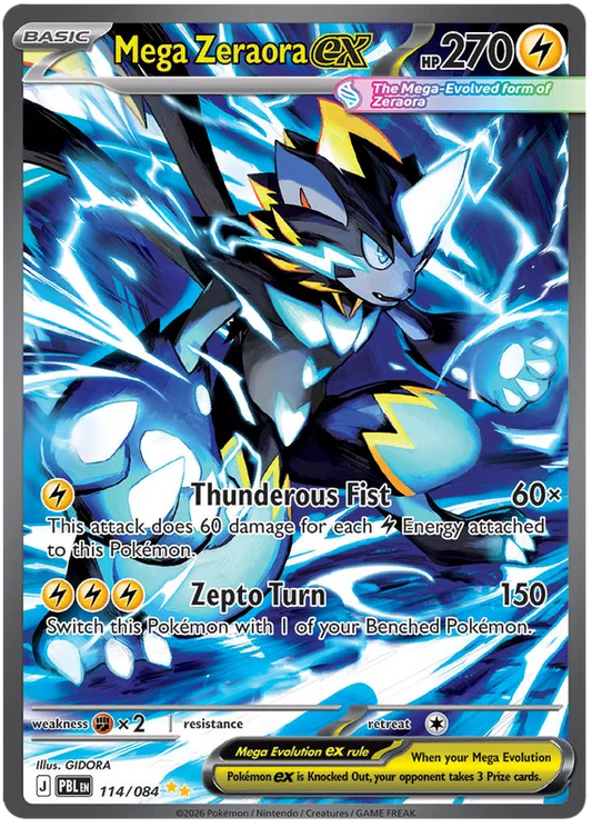 Mega Zeraora ex 114/84