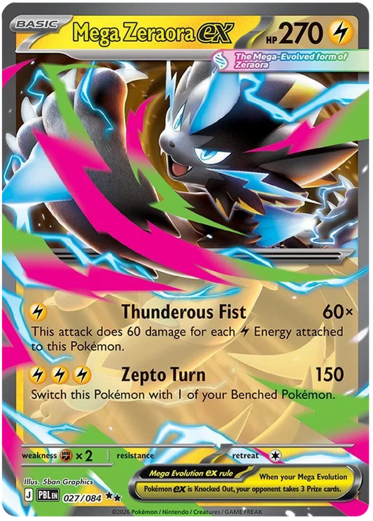 Mega Zeraora ex 27/84