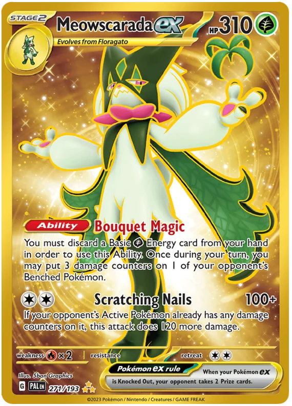 Meowscarada ex 271/193
