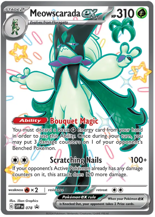 Meowscarada ex (Promo 78)