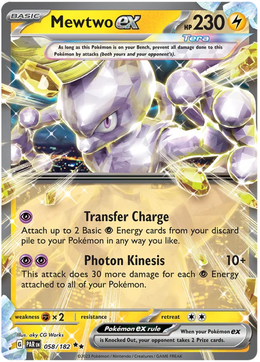 Mewtwo ex 58/182