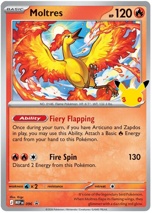 Moltres (Promo 96)