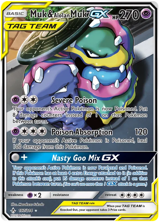 Muk & Alolan Muk GX 197/214