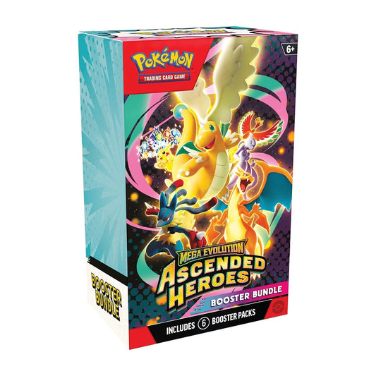 Pokémon TCG: Mega Evolution–Ascended Heroes Booster Bundle