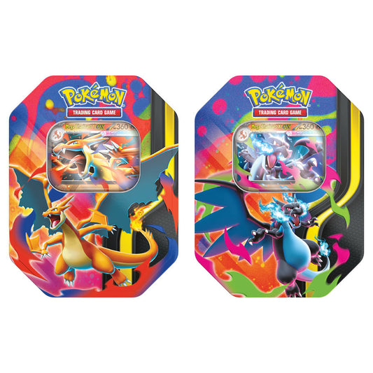 Pokémon TCG: Mega Charizard Tin (X & Y Bundle)