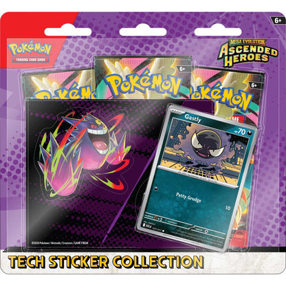 Pokémon TCG: Mega Evolution–Ascended Heroes - Tech Sticker Collection (Combo pack)