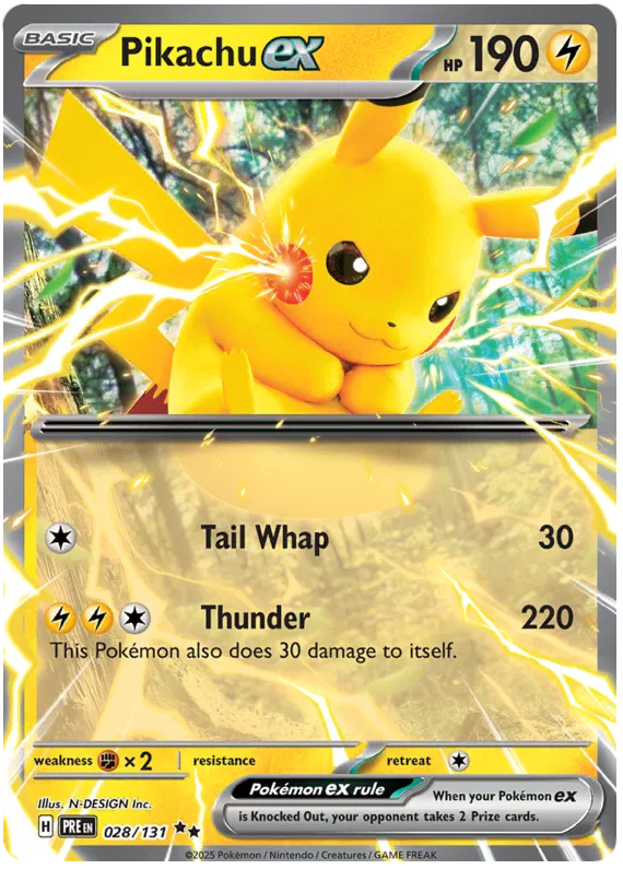 Pikachu ex 28/131