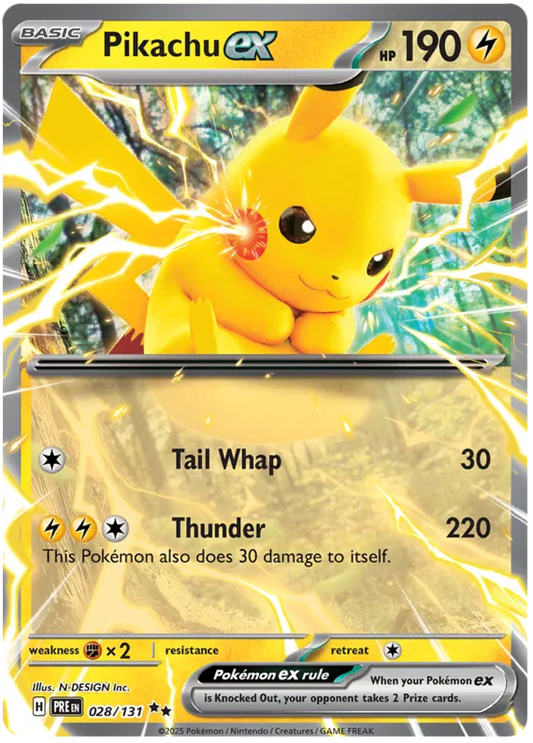 Pikachu ex 28/131