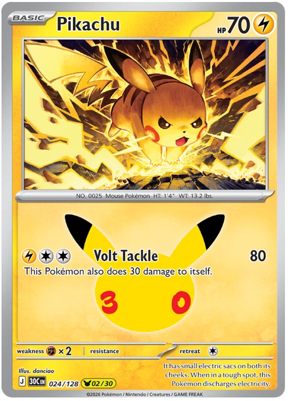 Pikachu 24/128