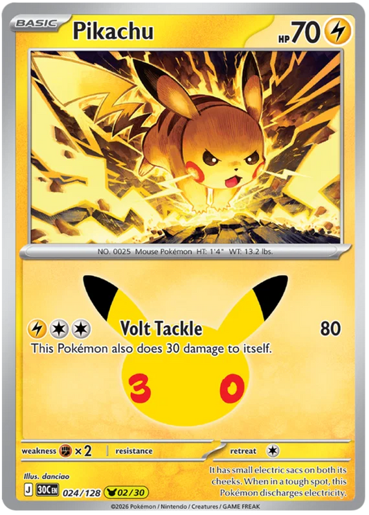 Pikachu 24/128