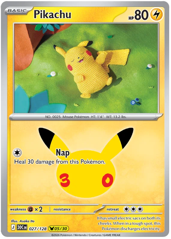 Pikachu 27/128