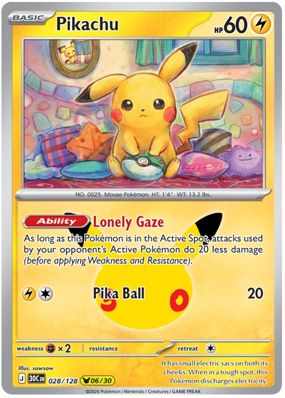 Pikachu 28/128