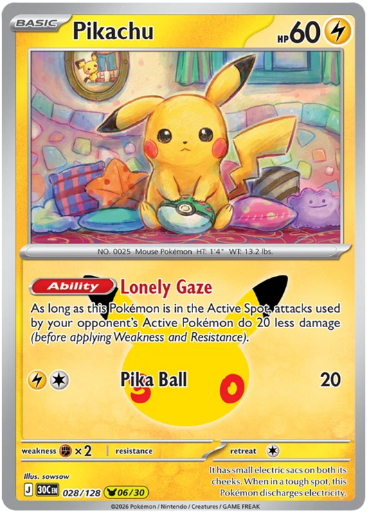 Pikachu 28/128