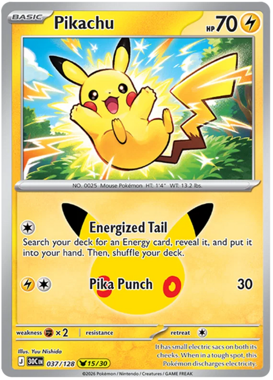 Pikachu 37/128
