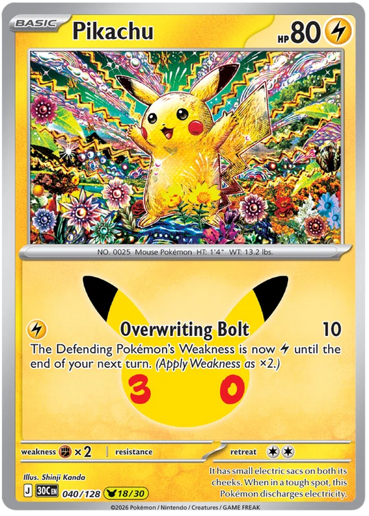 Pikachu 40/128