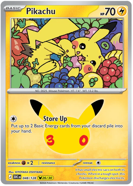 Pikachu 48/128
