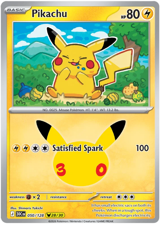 Pikachu 50/128