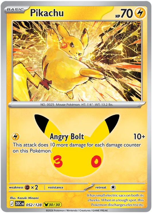 Pikachu 52/128