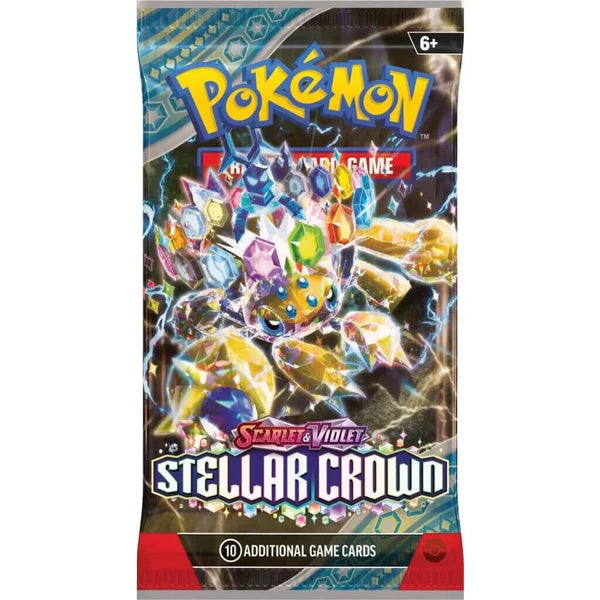 Pokémon: Scarlet & Violet Stellar Crown: Boosters pack