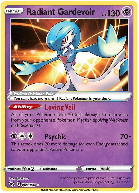 Radiant Gardevoir 69/196