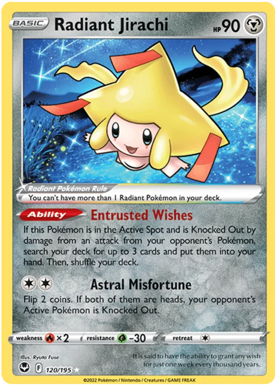 Radiant Jirachi 120/195