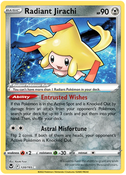 Radiant Jirachi 120/195