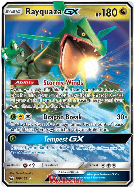 Rayquaza GX 109/168