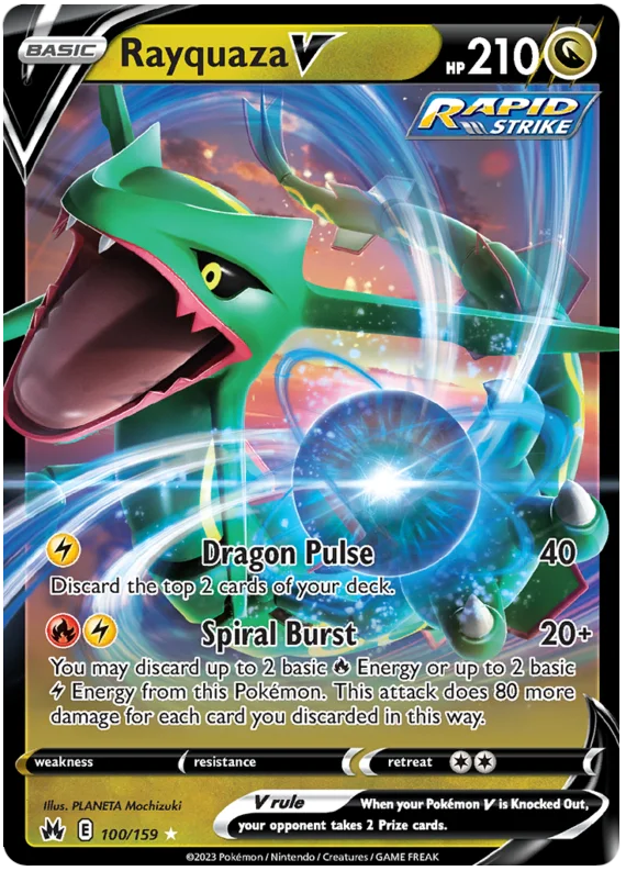 Rayquaza V 100/159