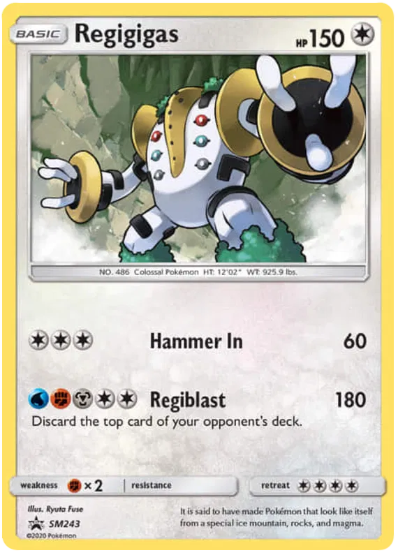 Regigigas (Promo SM243)