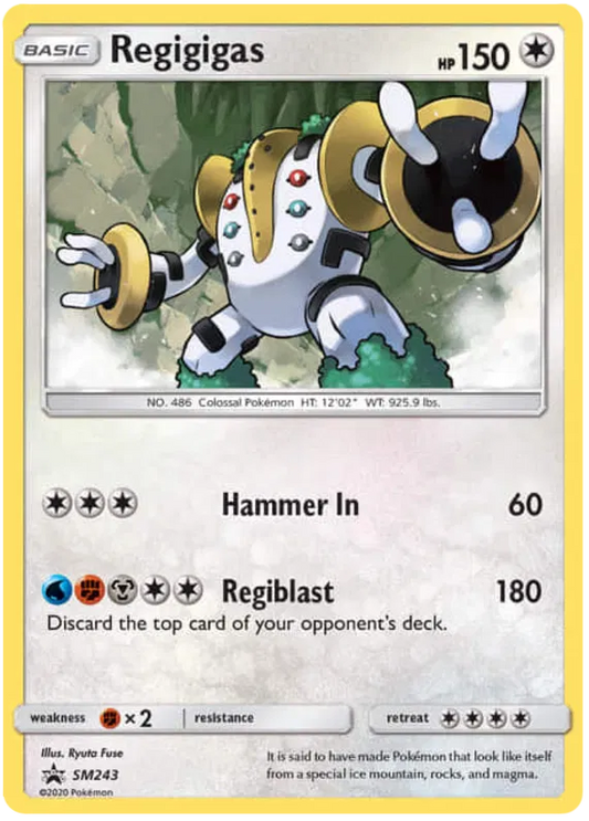 Regigigas (Promo SM243)
