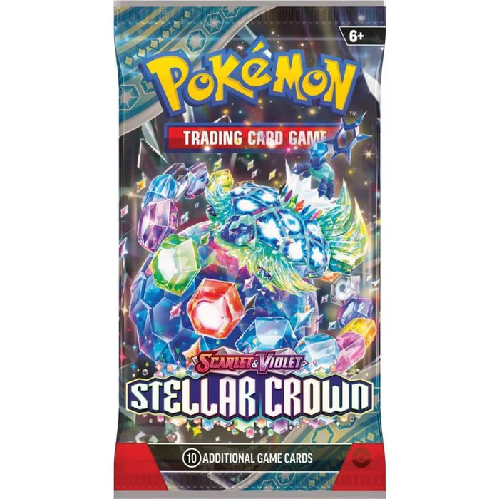 Pokémon: Scarlet & Violet Stellar Crown: Boosters pack