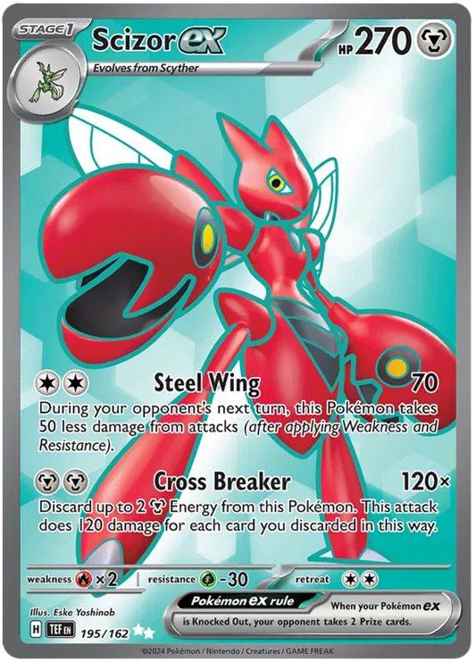 Scizor ex 195/162