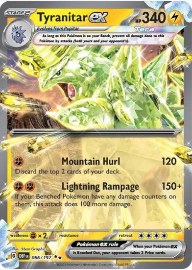 Tyranitar ex 66/197