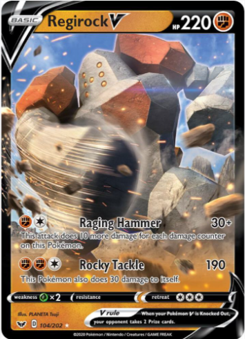 Regirock V 104/202