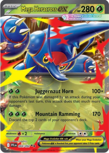 Mega Heracross ex 4/94